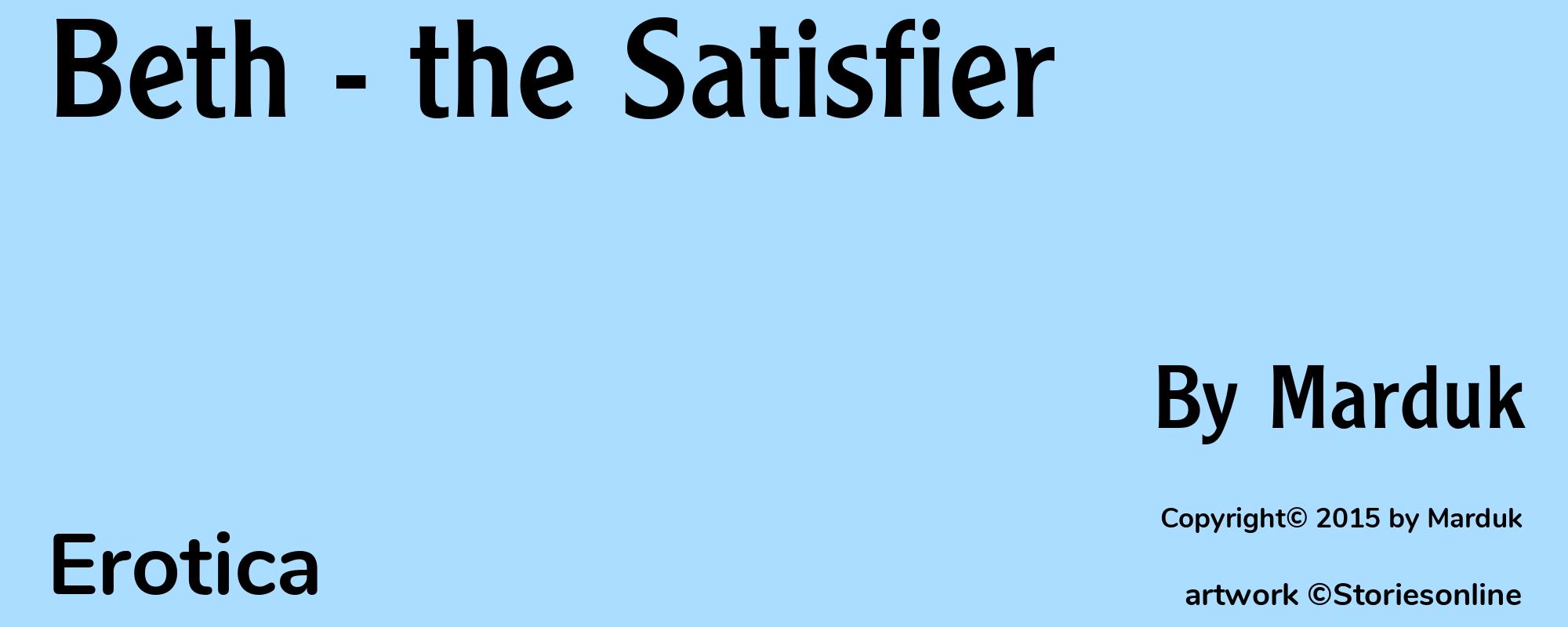 Beth - the Satisfier - Cover