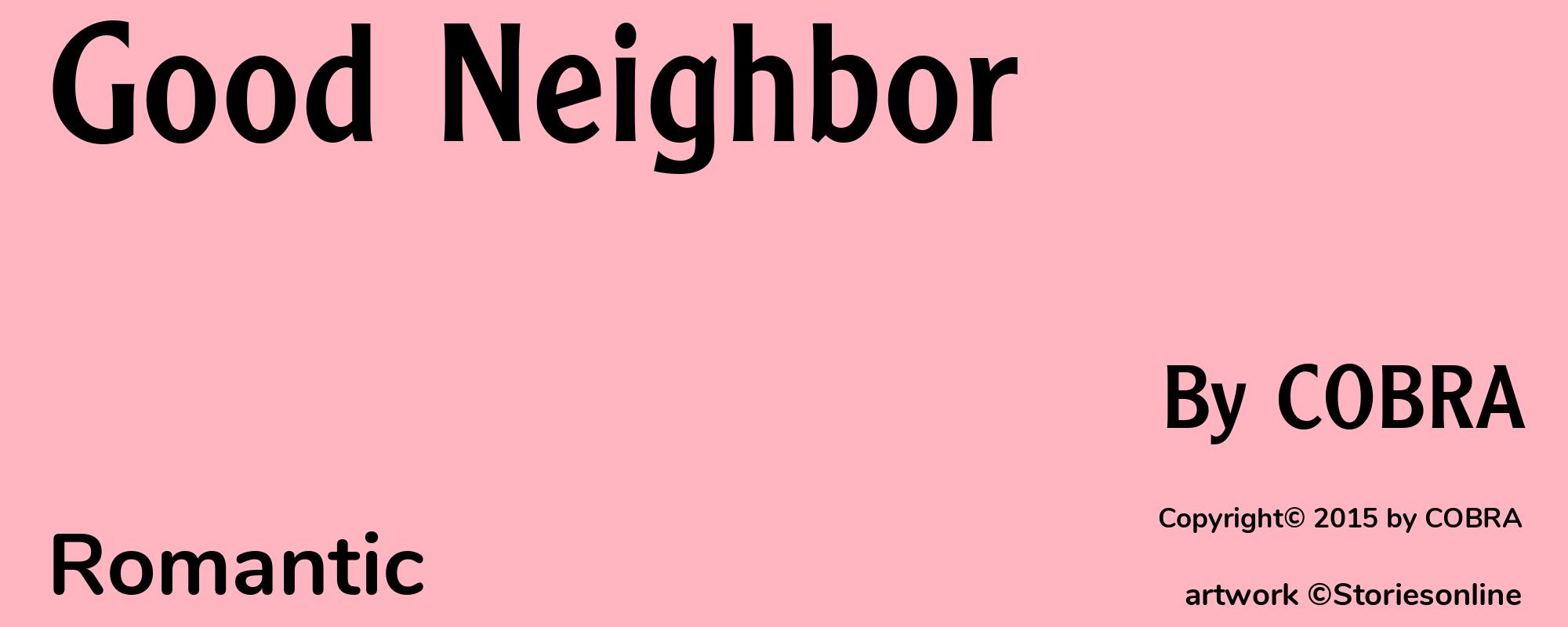 Good Neighbor - Cover