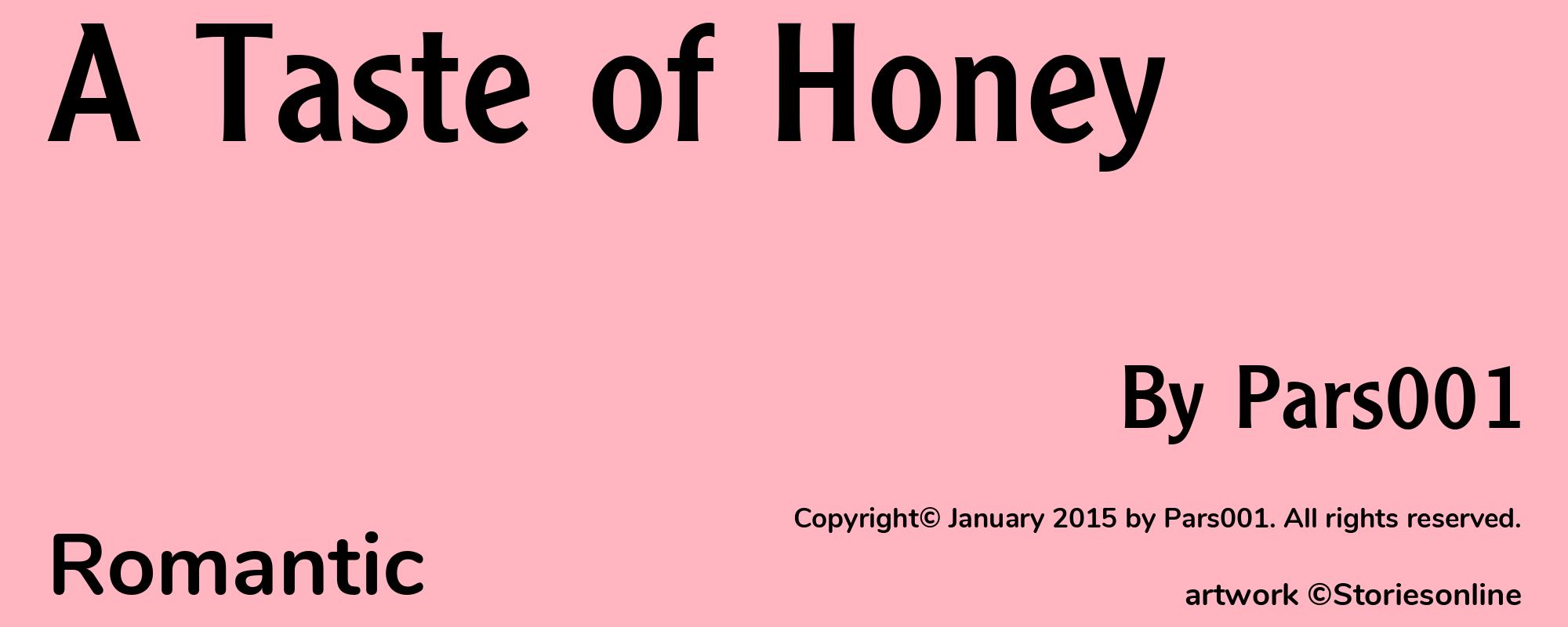 A Taste of Honey - Cover