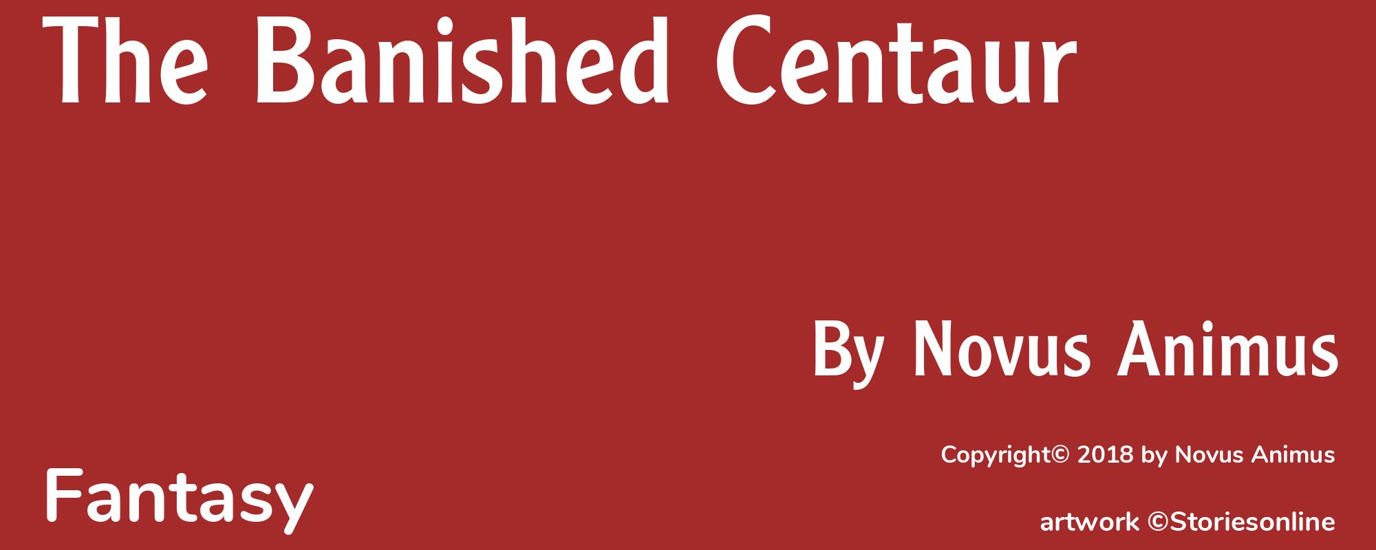 The Banished Centaur - Cover