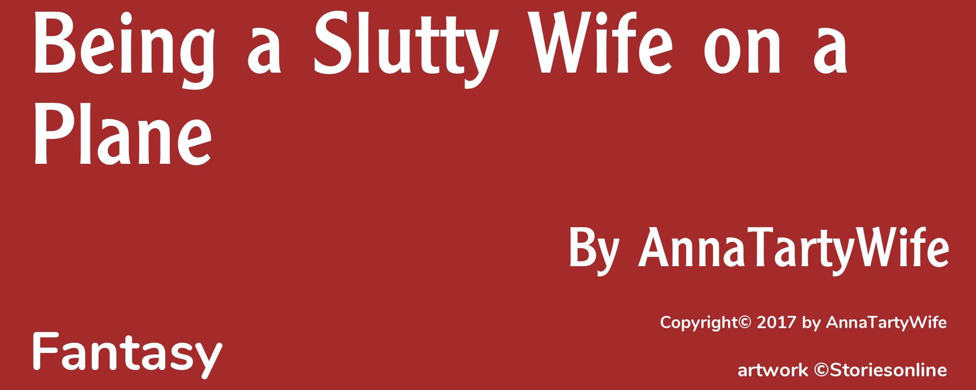 Being a Slutty Wife on a Plane - Cover