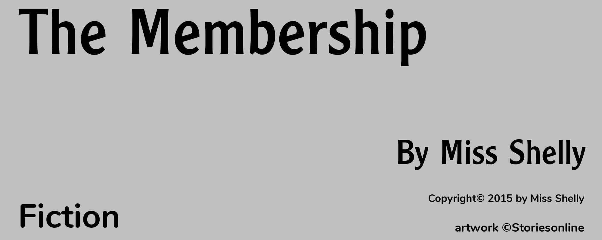 The Membership - Cover