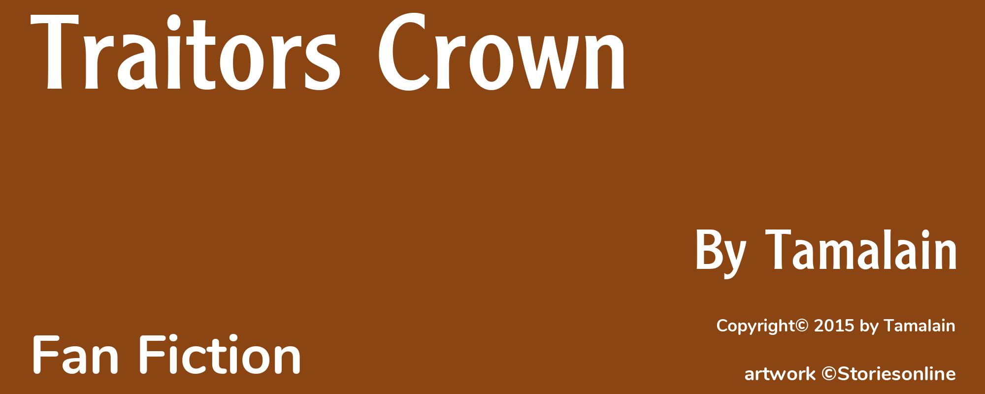 Traitors Crown - Cover