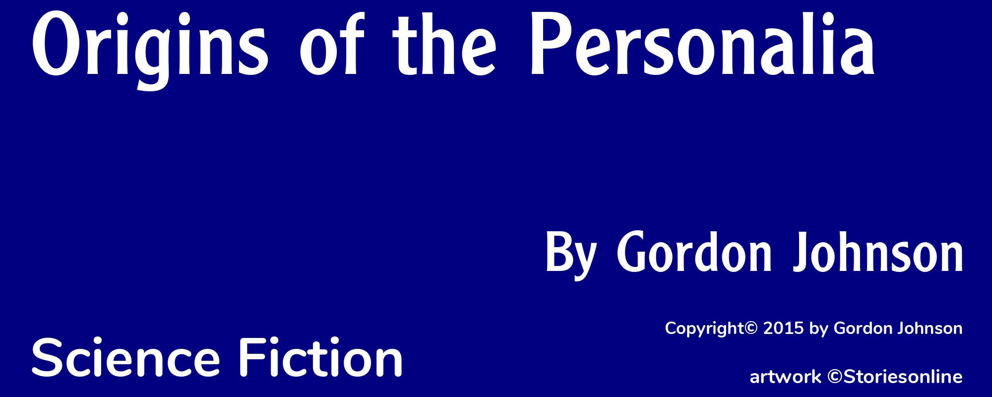 Origins of the Personalia - Cover
