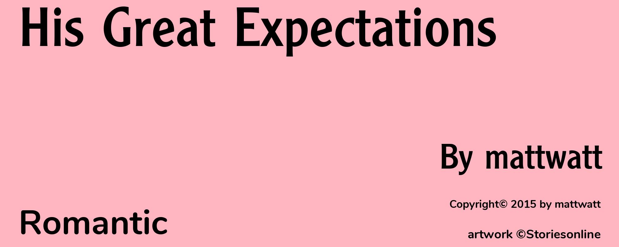 His Great Expectations - Cover
