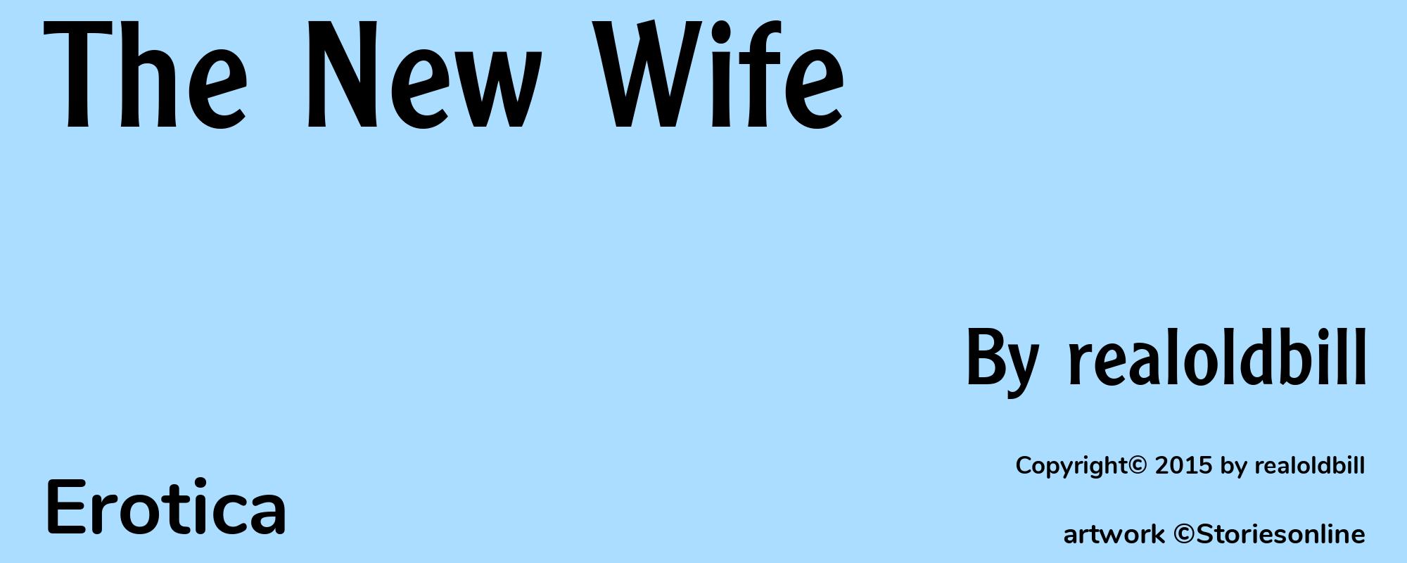 The New Wife - Cover