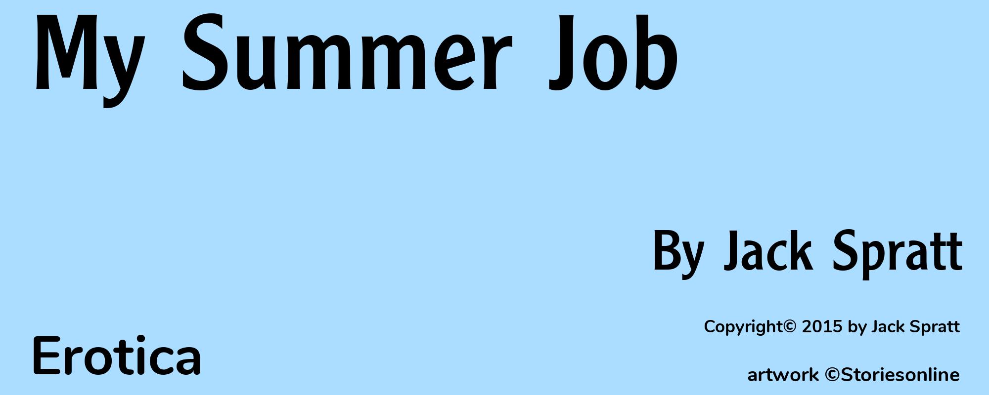 My Summer Job - Cover