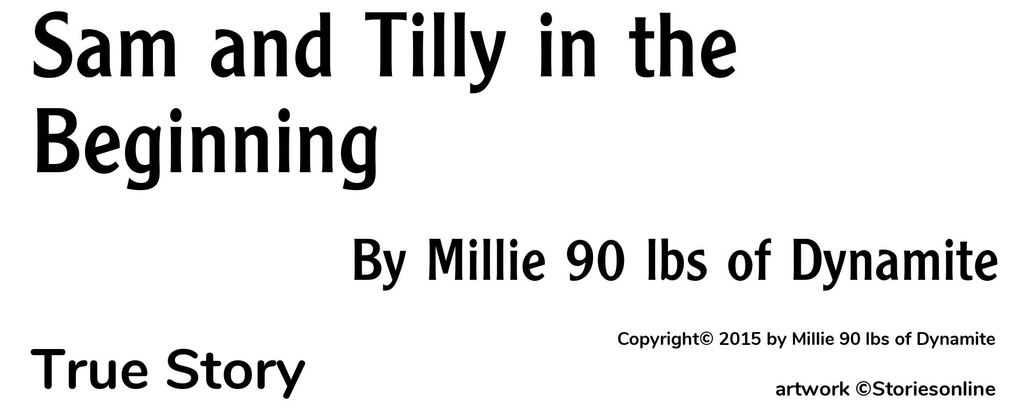 Sam and Tilly in the Beginning - Cover