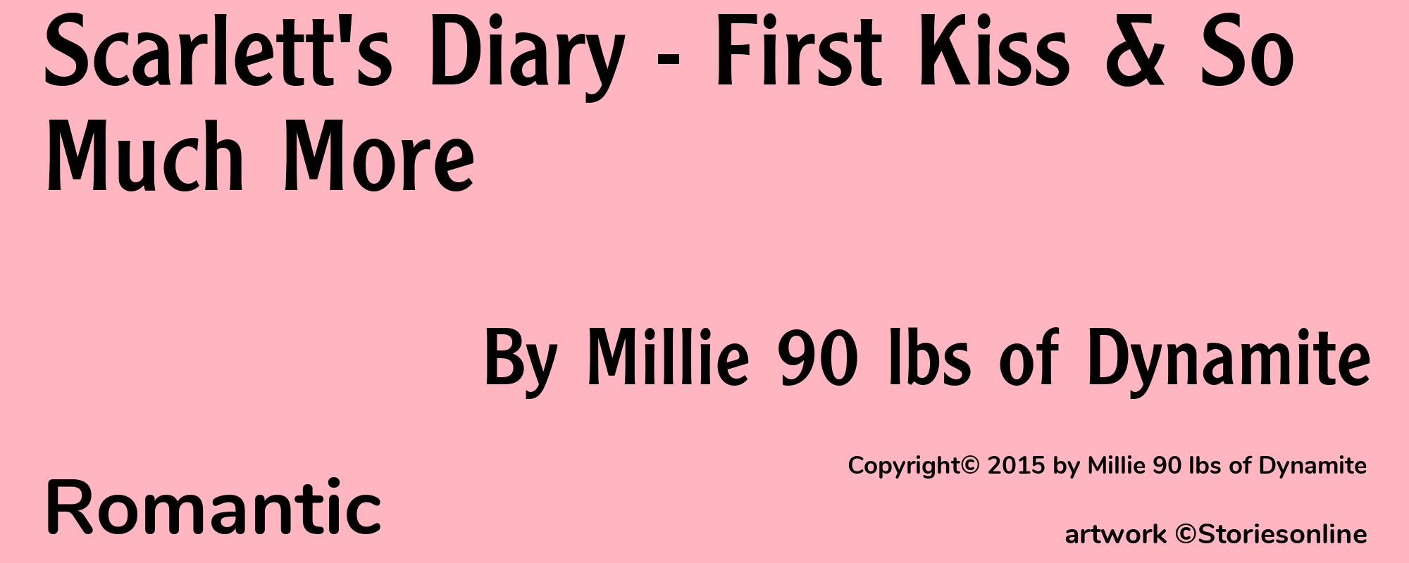 Scarlett's Diary - First Kiss & So Much More - Cover