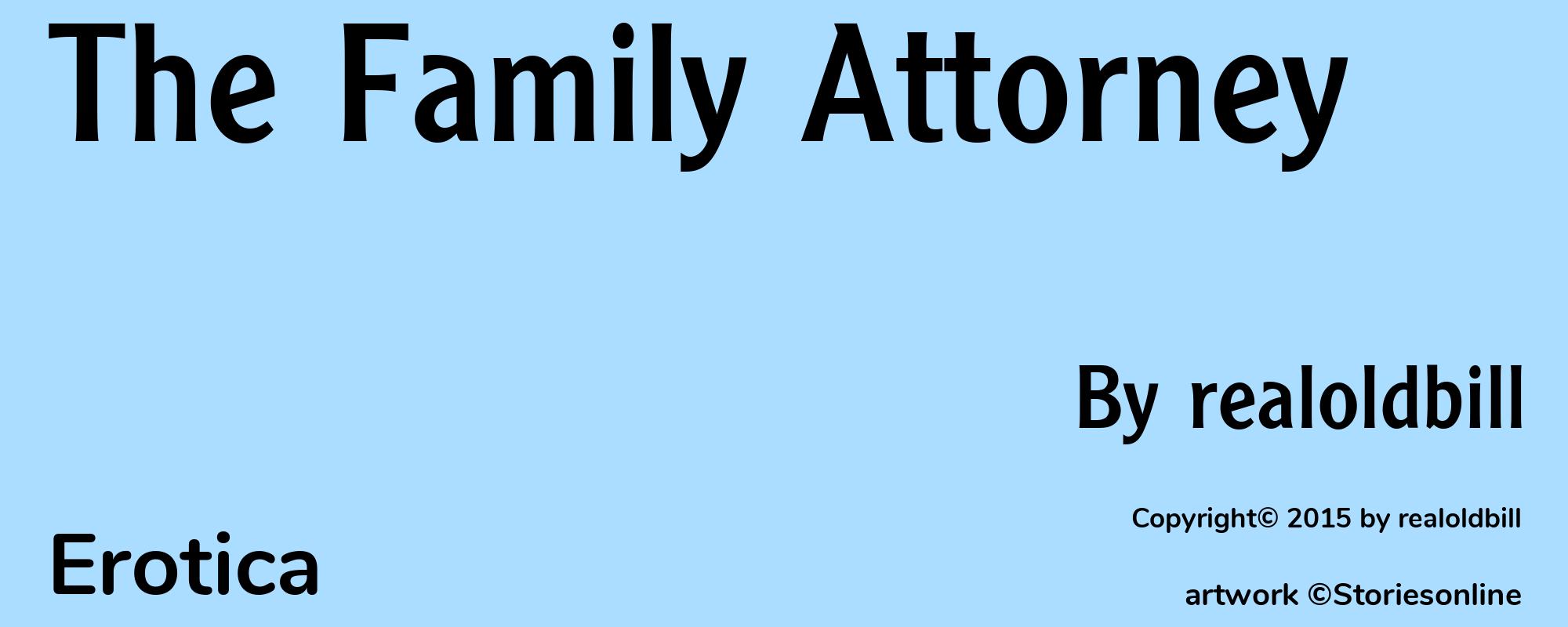 The Family Attorney - Cover