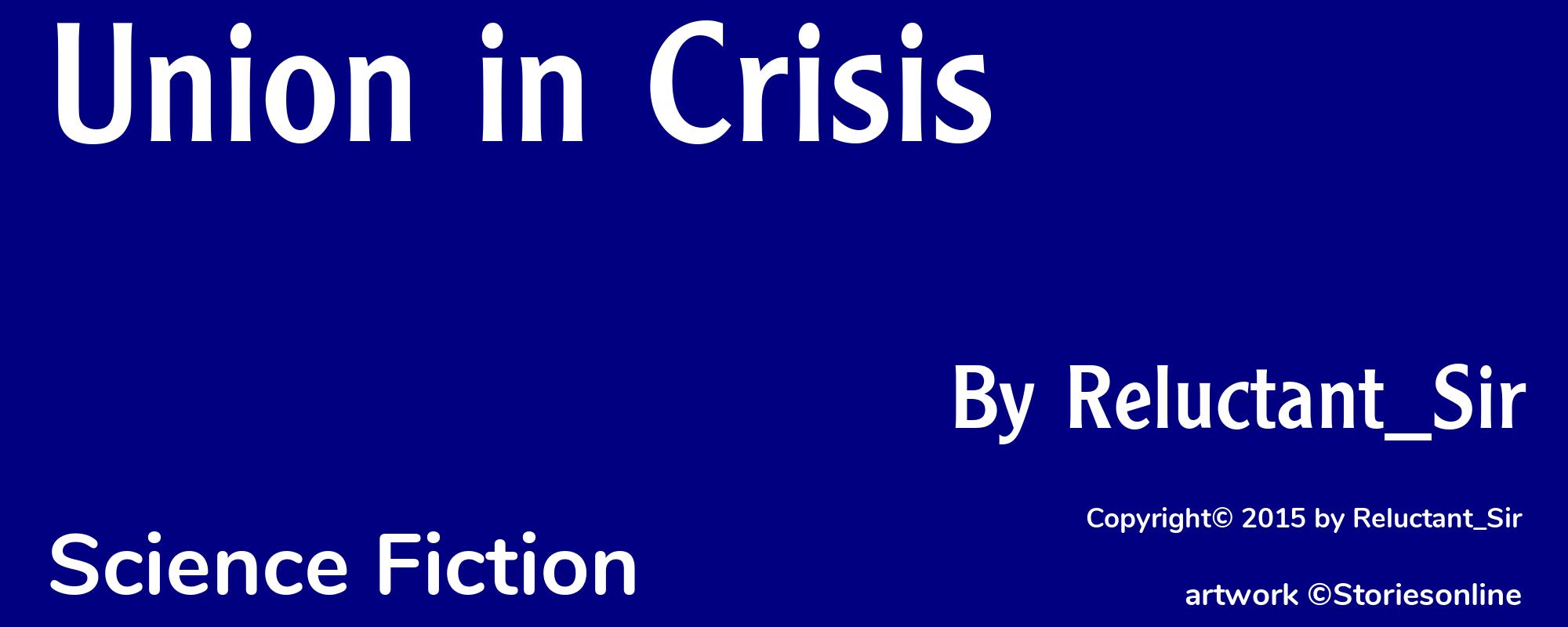 Union in Crisis - Cover