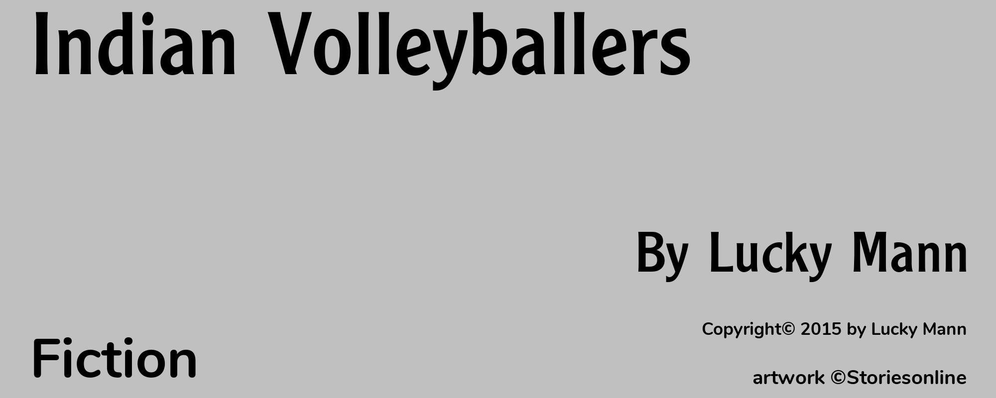 Indian Volleyballers - Cover