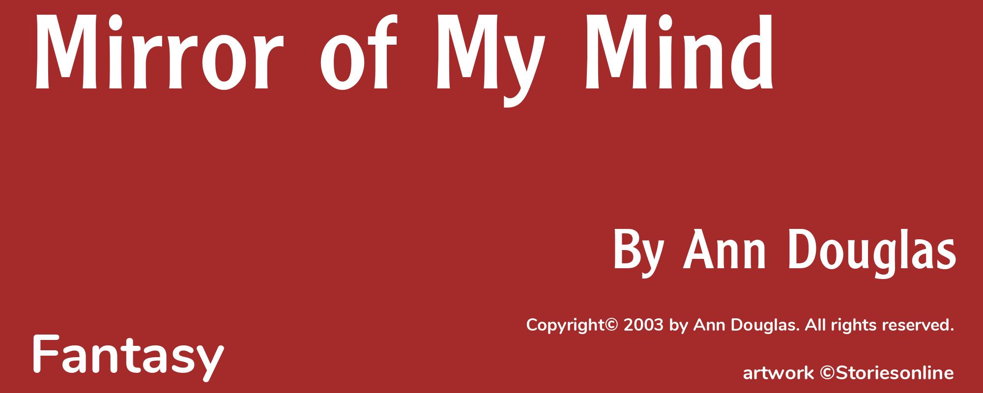 Mirror of My Mind - Cover