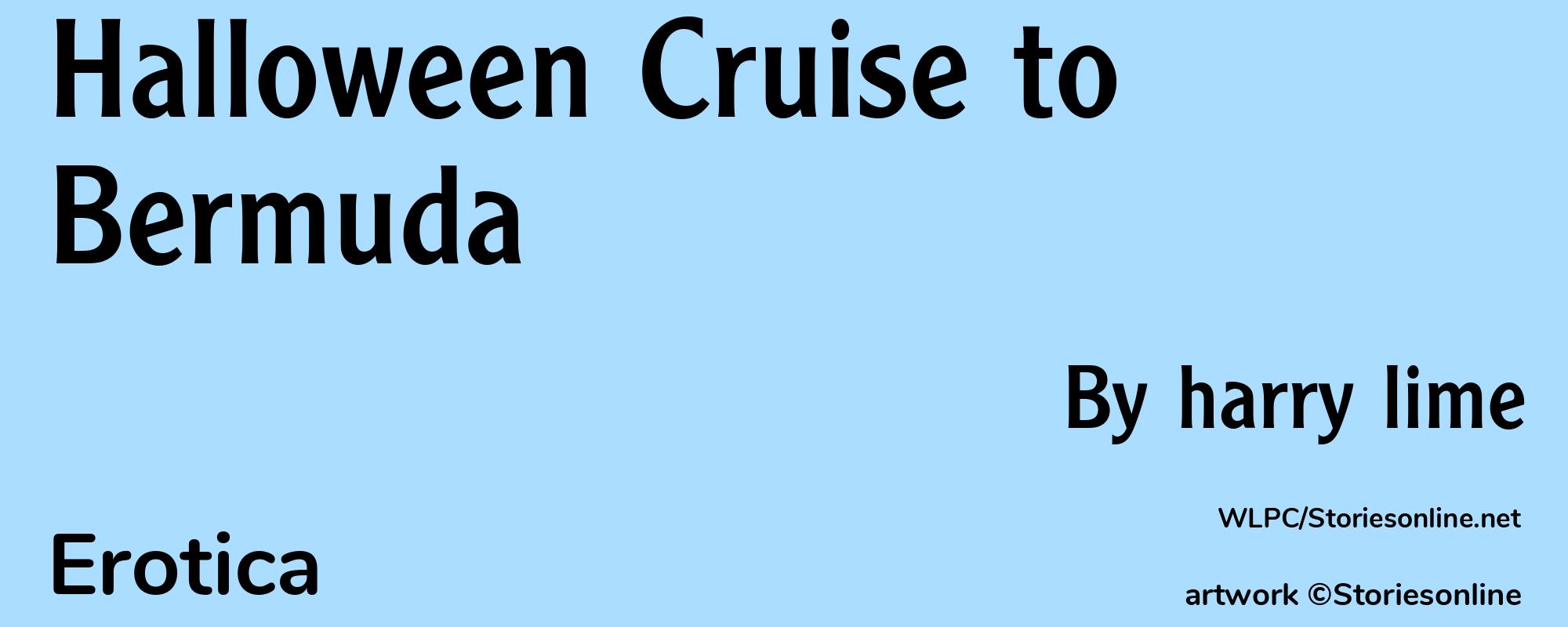 Halloween Cruise to Bermuda - Cover