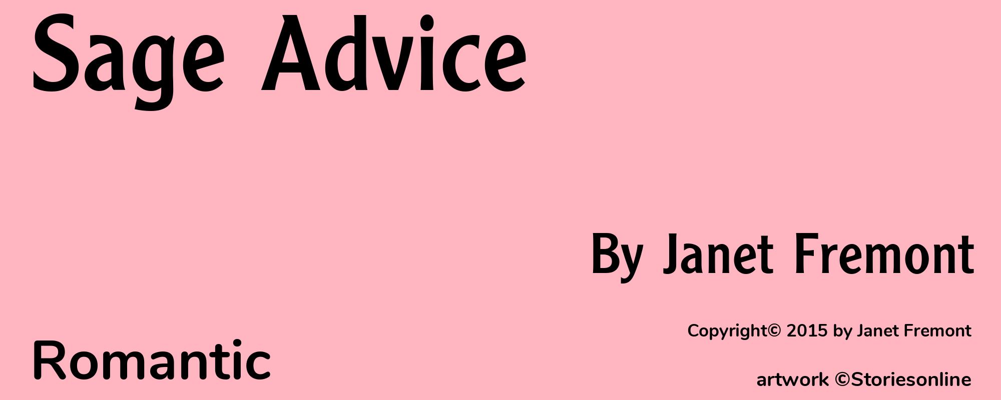 Sage Advice - Cover