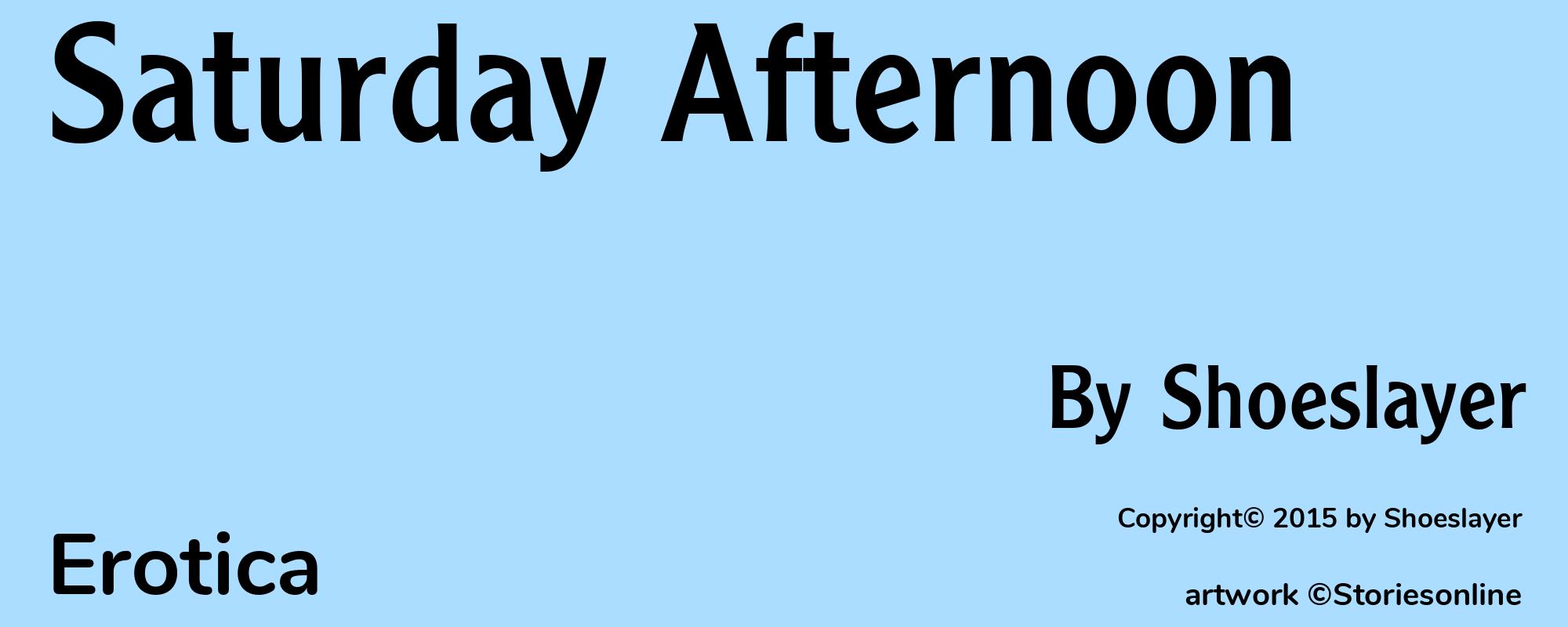 Saturday Afternoon - Cover