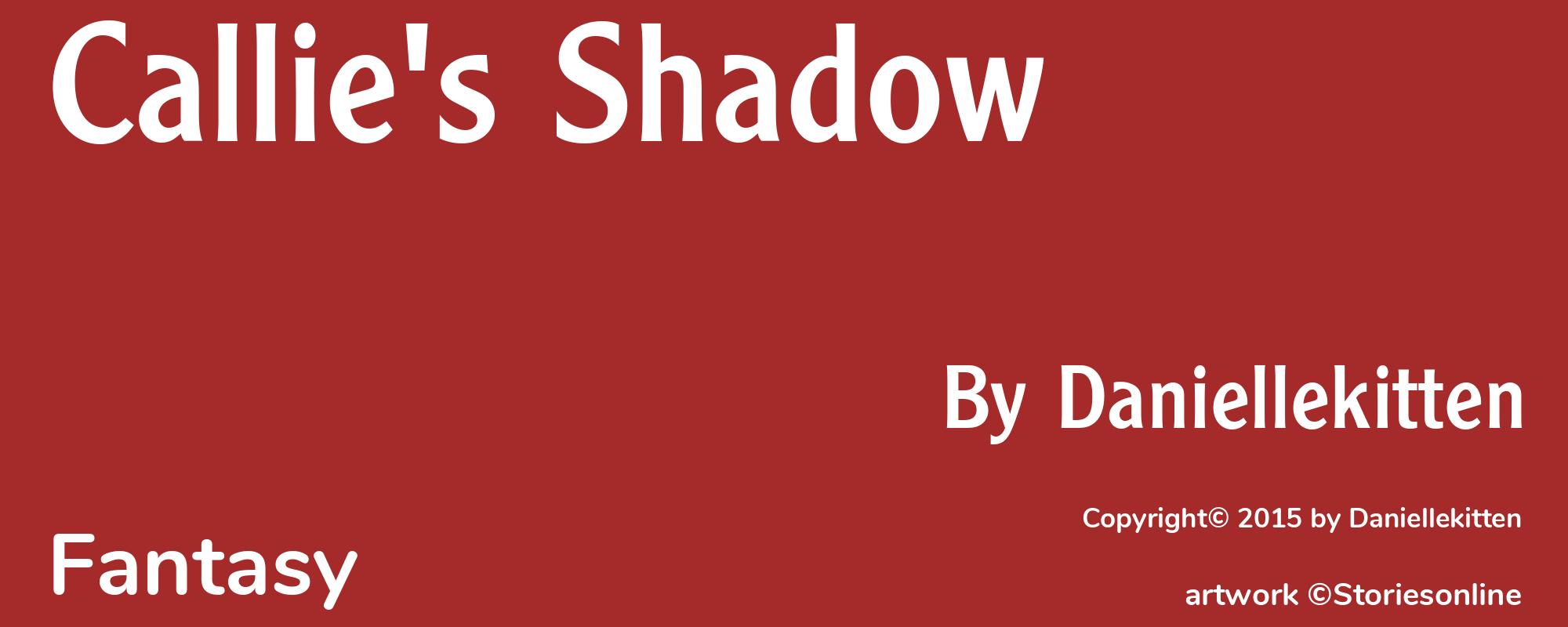 Callie's Shadow - Cover