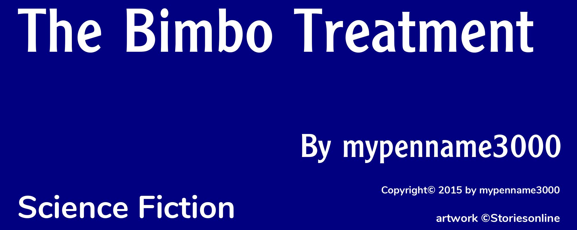 The Bimbo Treatment - Cover