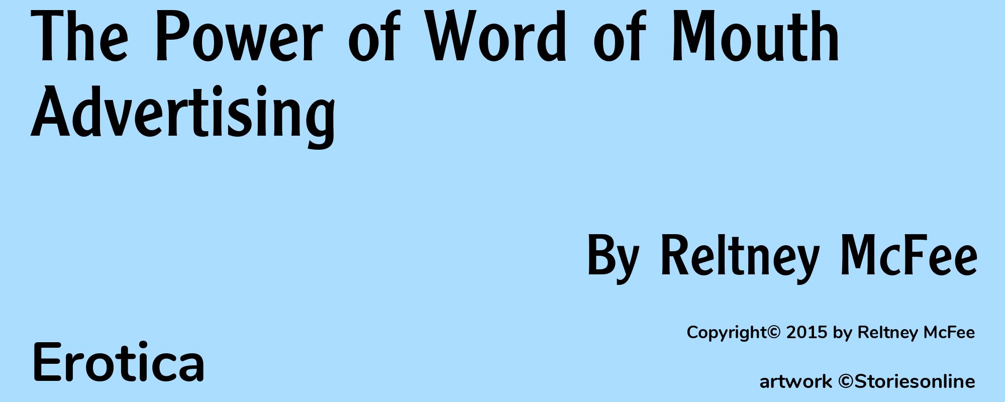 The Power of Word of Mouth Advertising - Cover