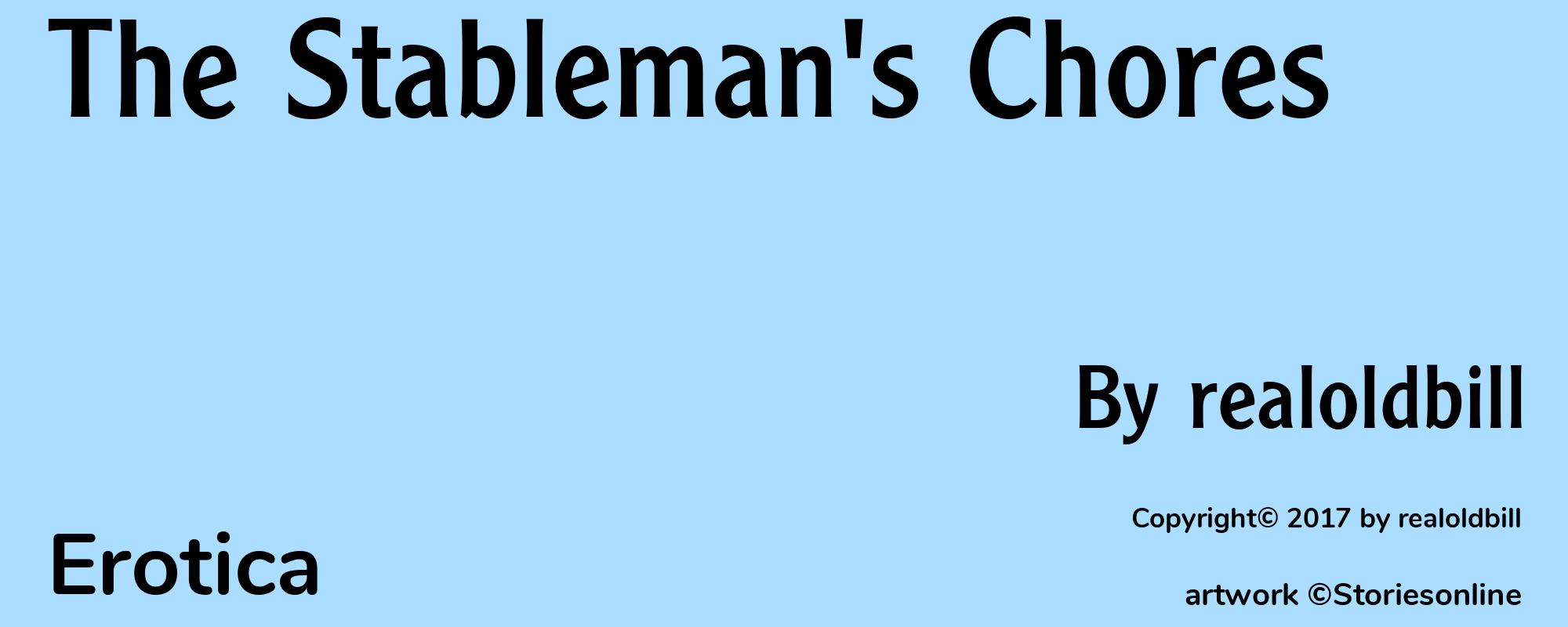 The Stableman's Chores - Cover