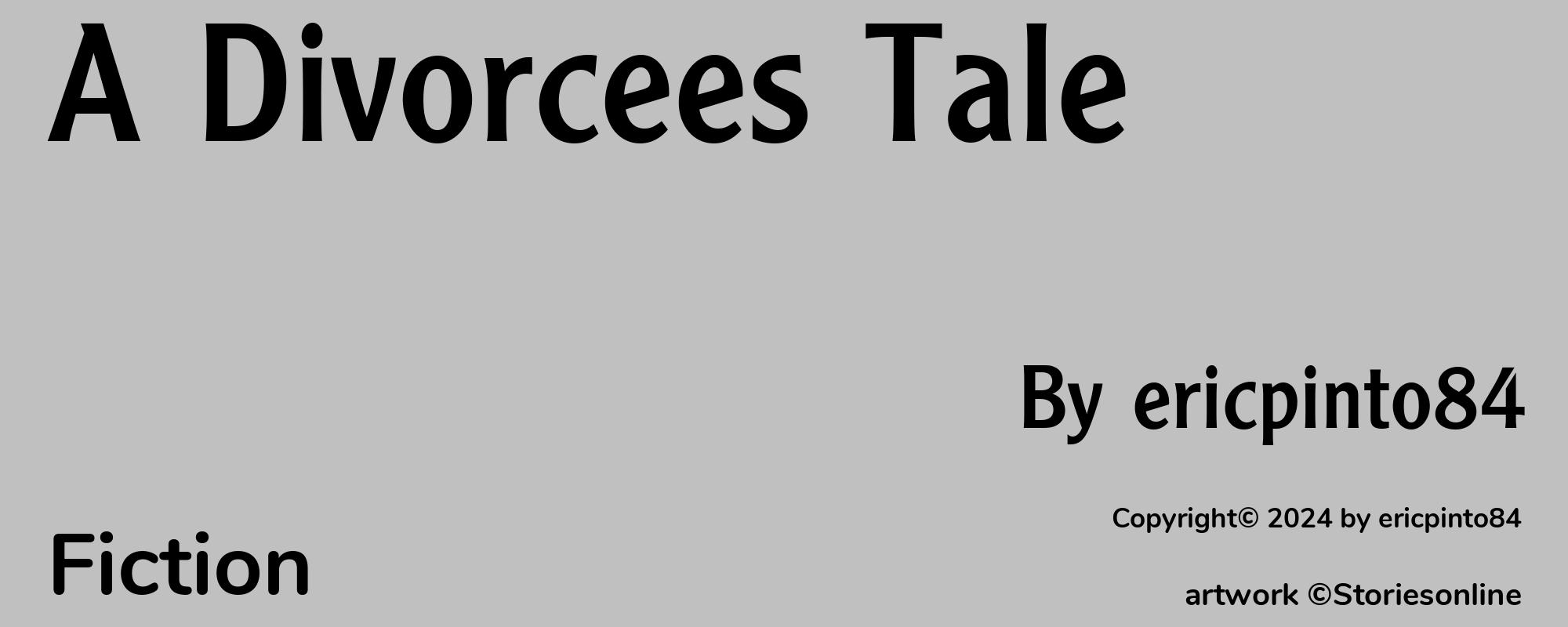 A Divorcees Tale - Cover