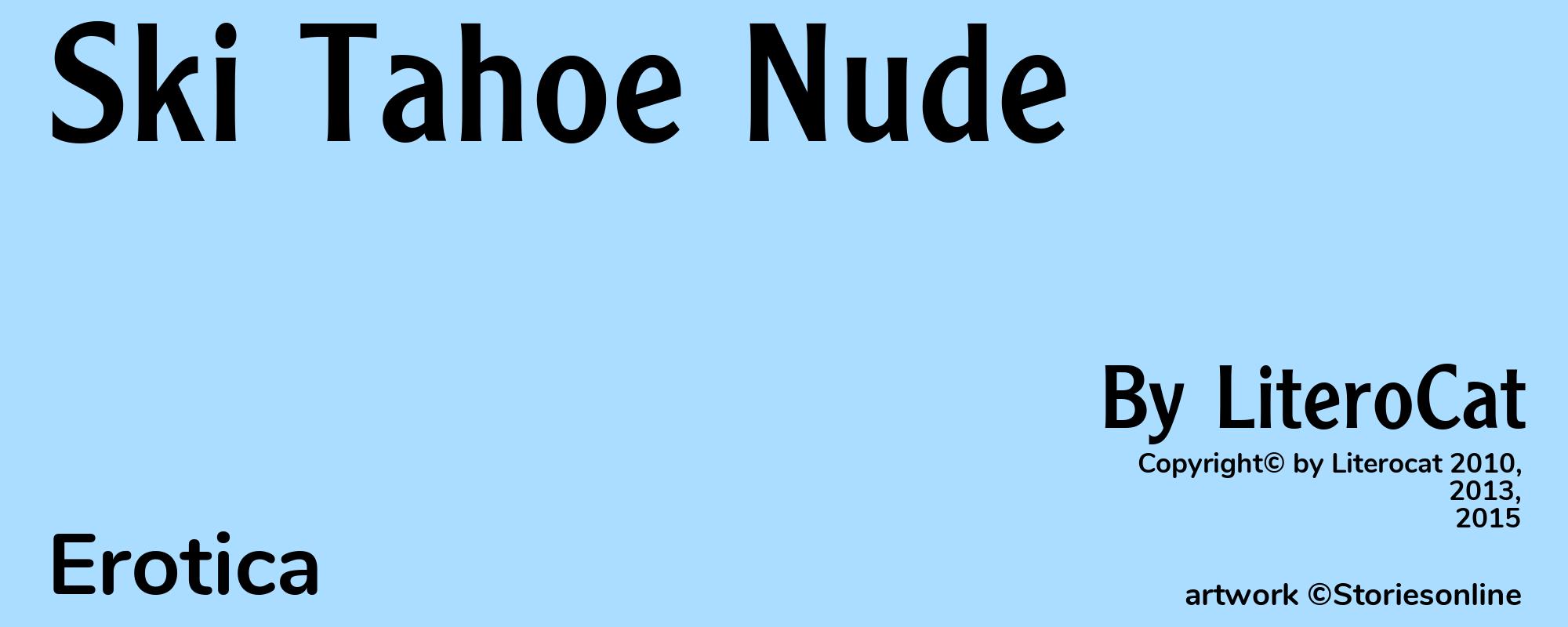 Ski Tahoe Nude - Cover
