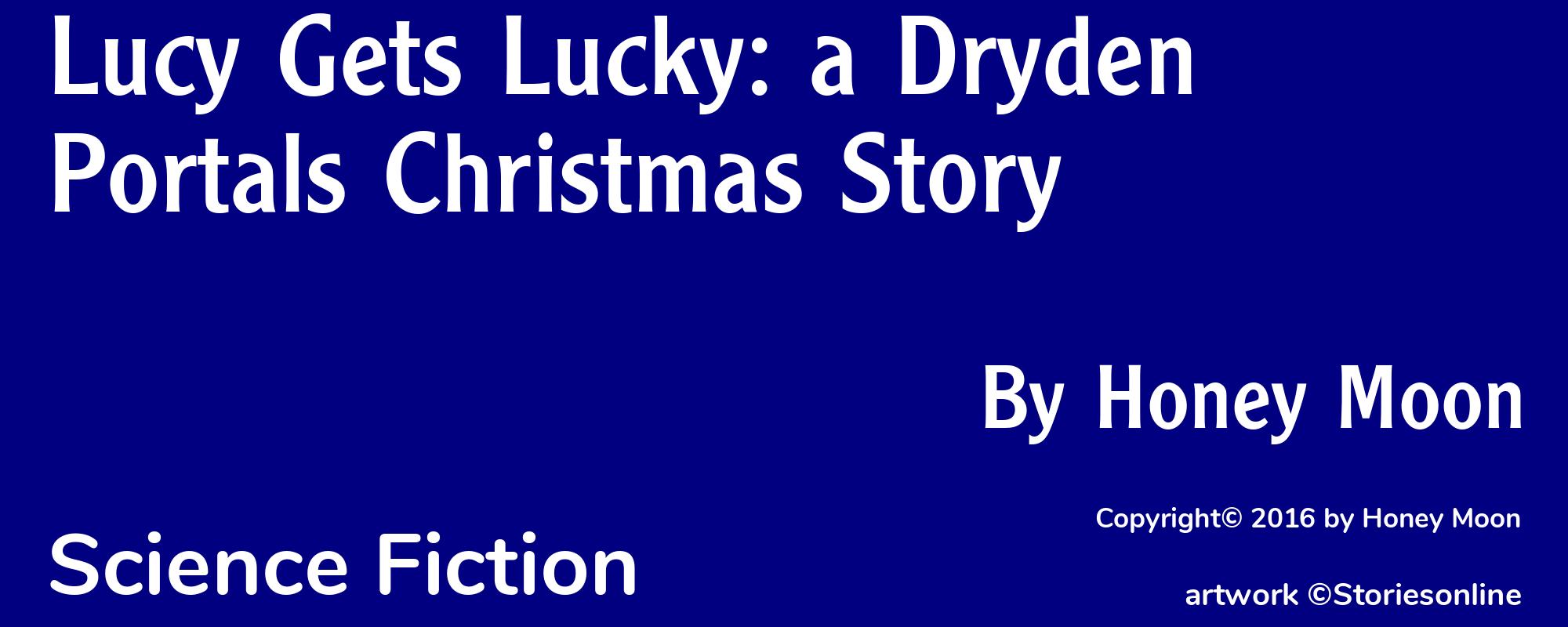 Lucy Gets Lucky: a Dryden Portals Christmas Story - Cover