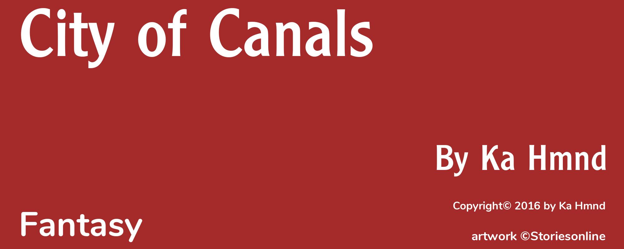 City of Canals - Cover
