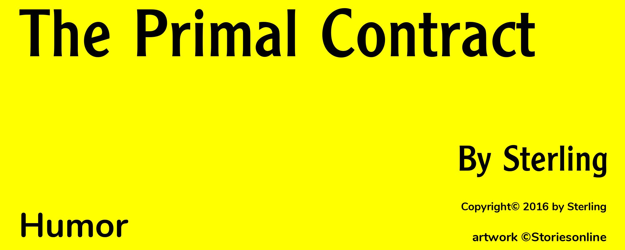 The Primal Contract - Cover