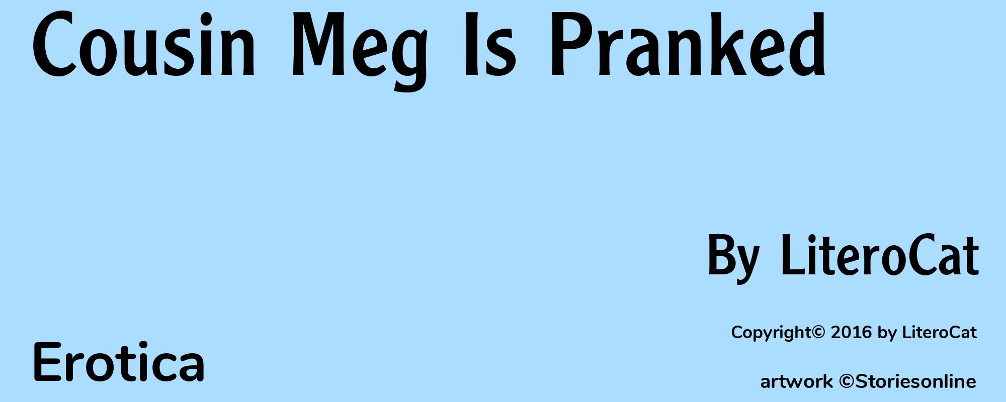 Cousin Meg Is Pranked - Cover