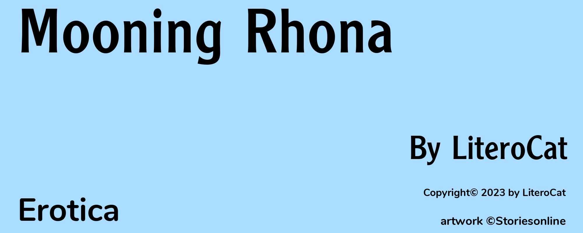 Mooning Rhona - Cover