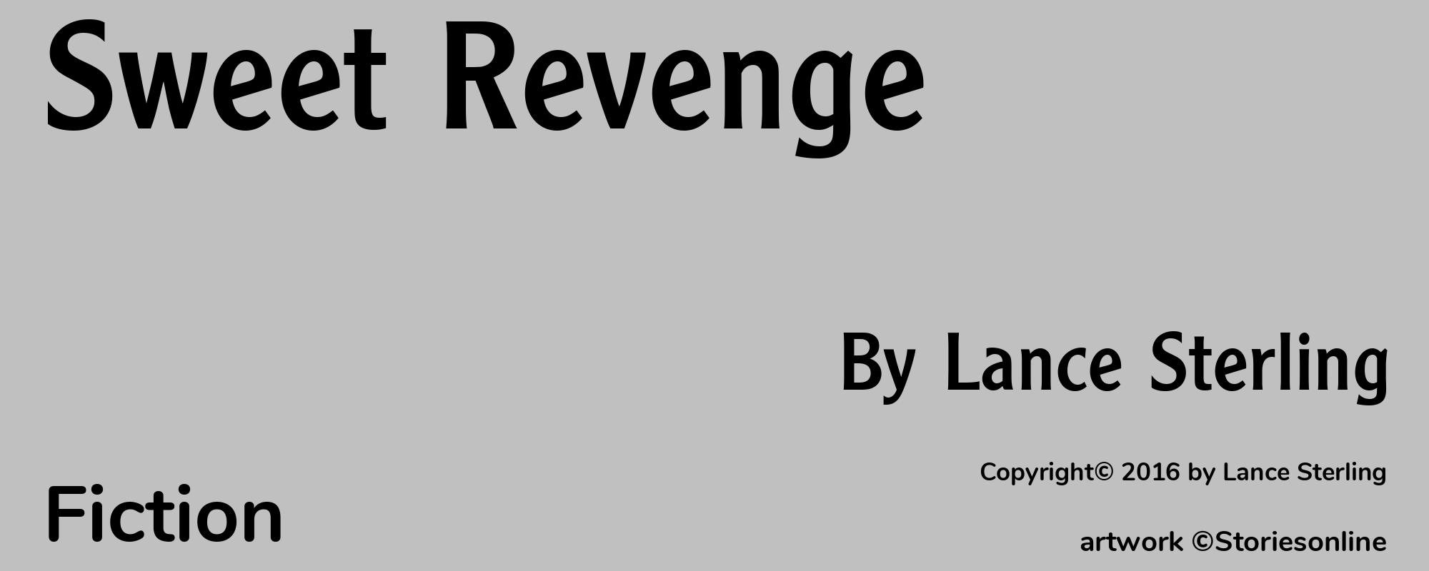 Sweet Revenge - Cover