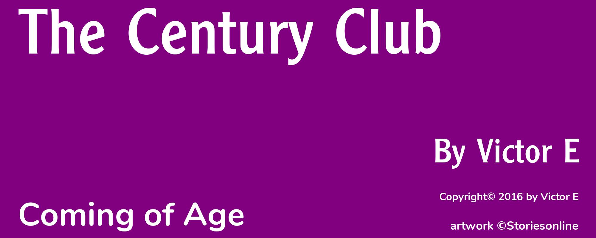 The Century Club - Cover