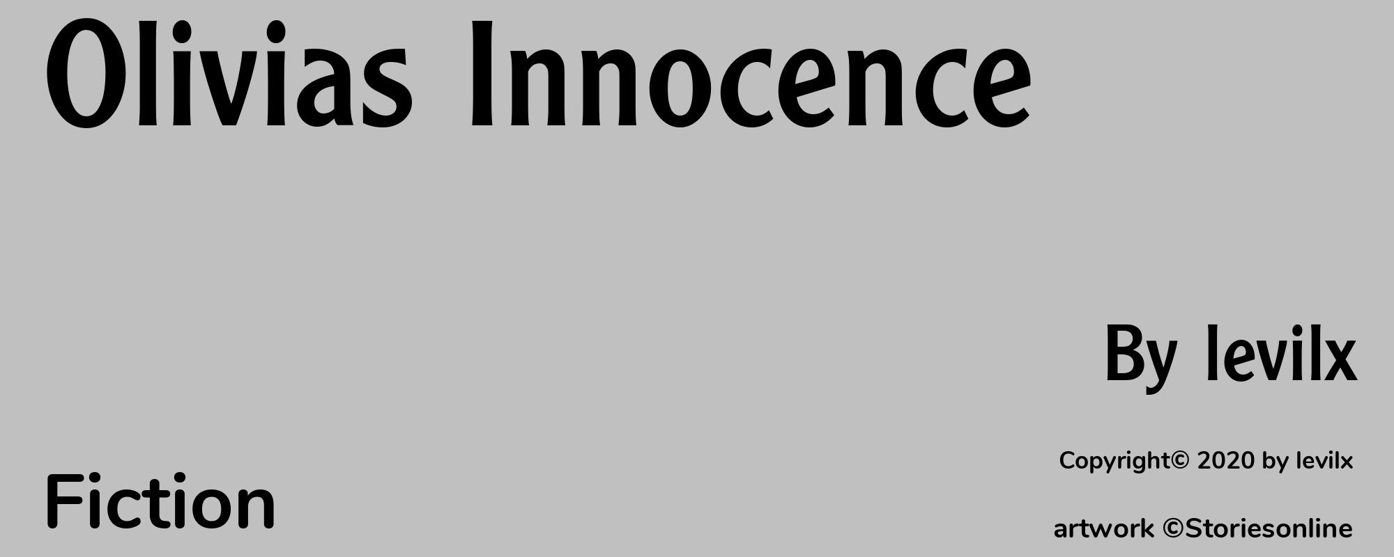 Olivias Innocence - Cover