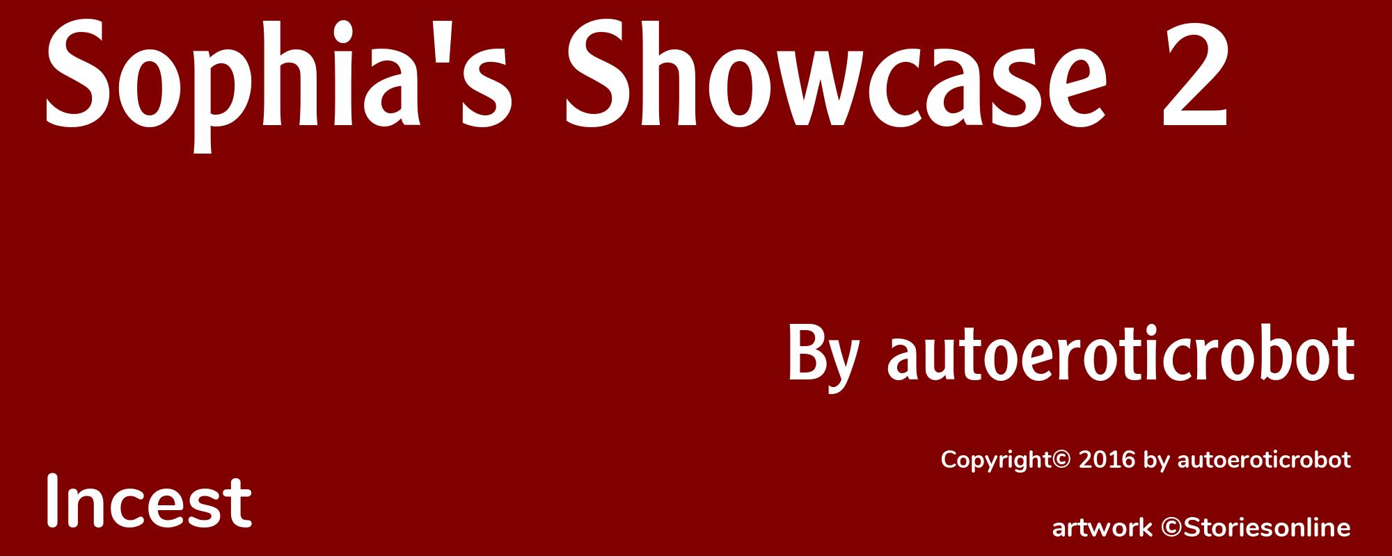 Sophia's Showcase 2 - Cover