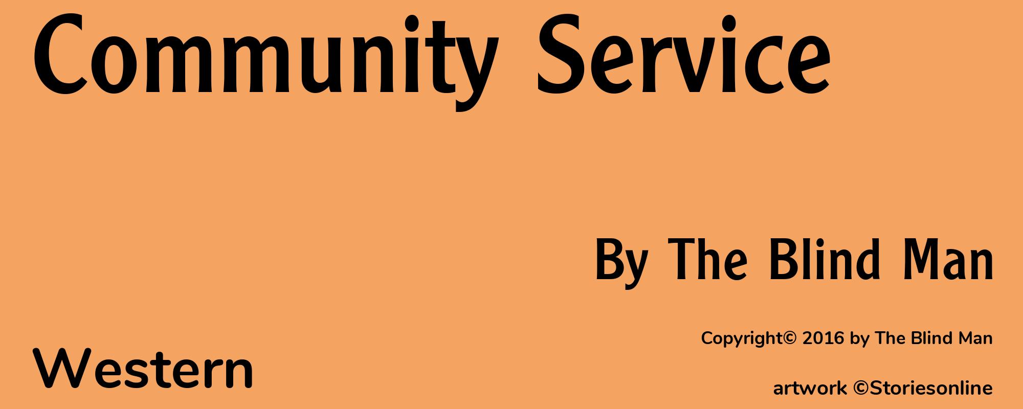 Community Service - Cover