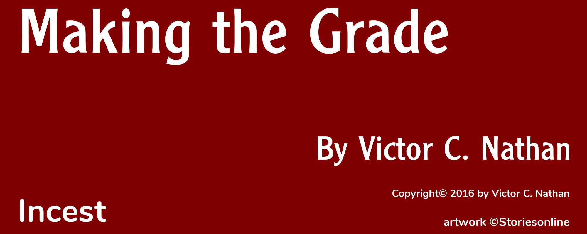 Making the Grade - Cover
