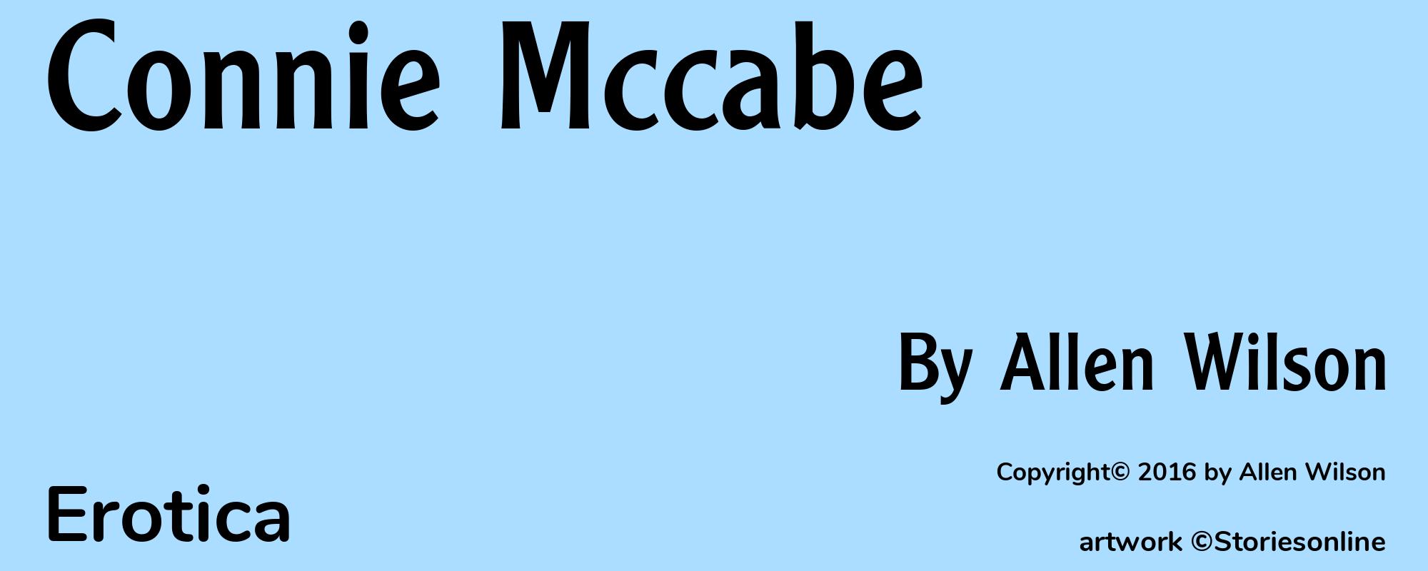 Connie Mccabe - Cover
