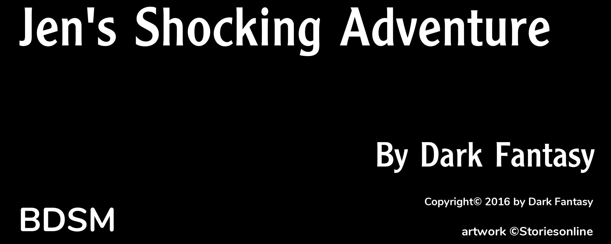 Jen's Shocking Adventure - Cover