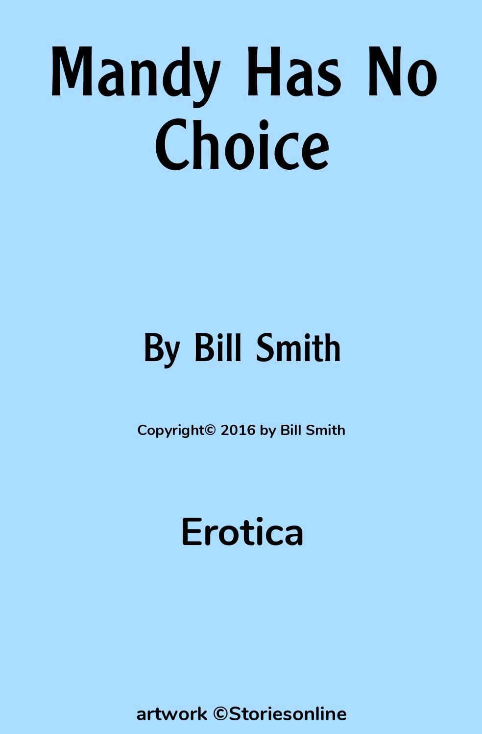 Blackmail Sex Story: Mandy Has No Choice: Chapter 2 by Bill Smith