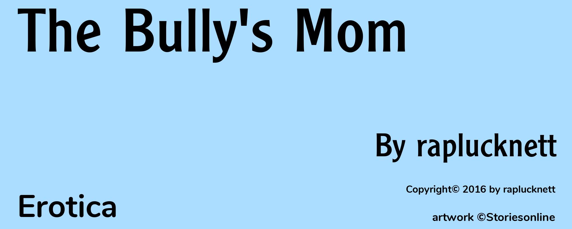 The Bully's Mom - Cover