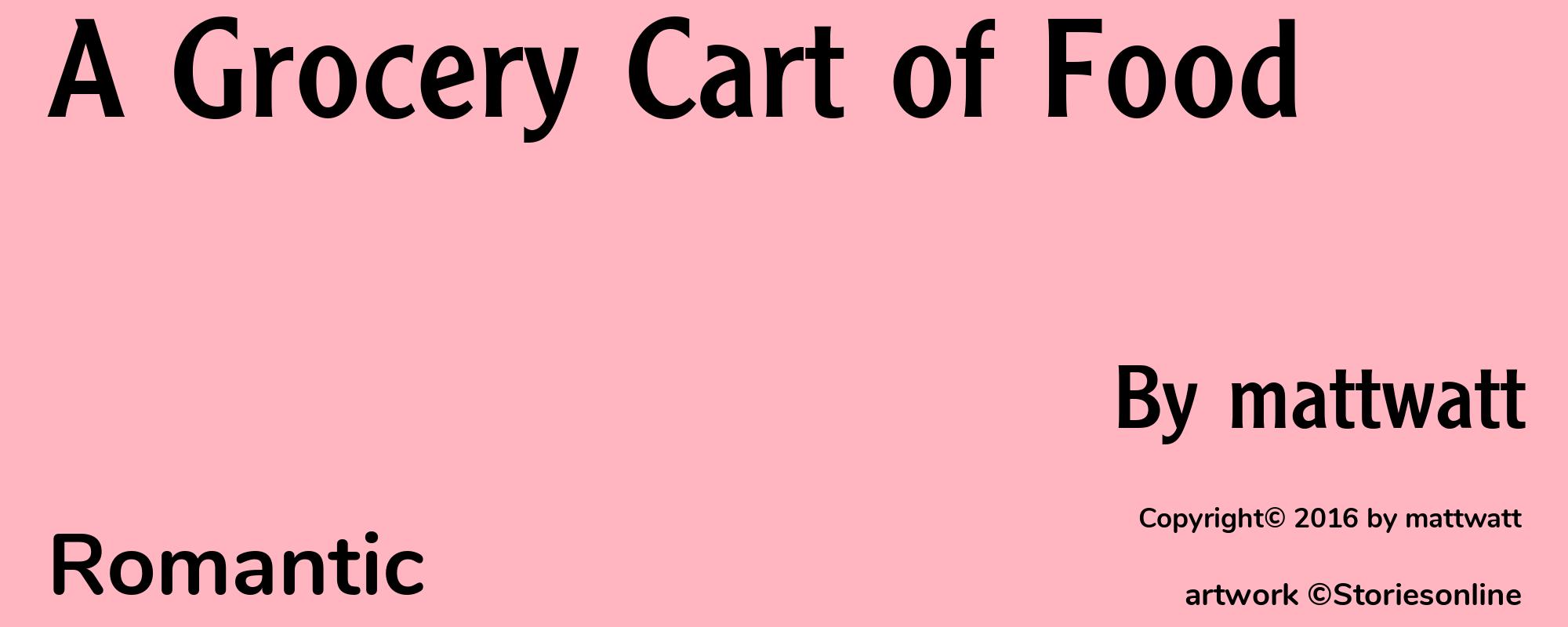 A Grocery Cart of Food - Cover