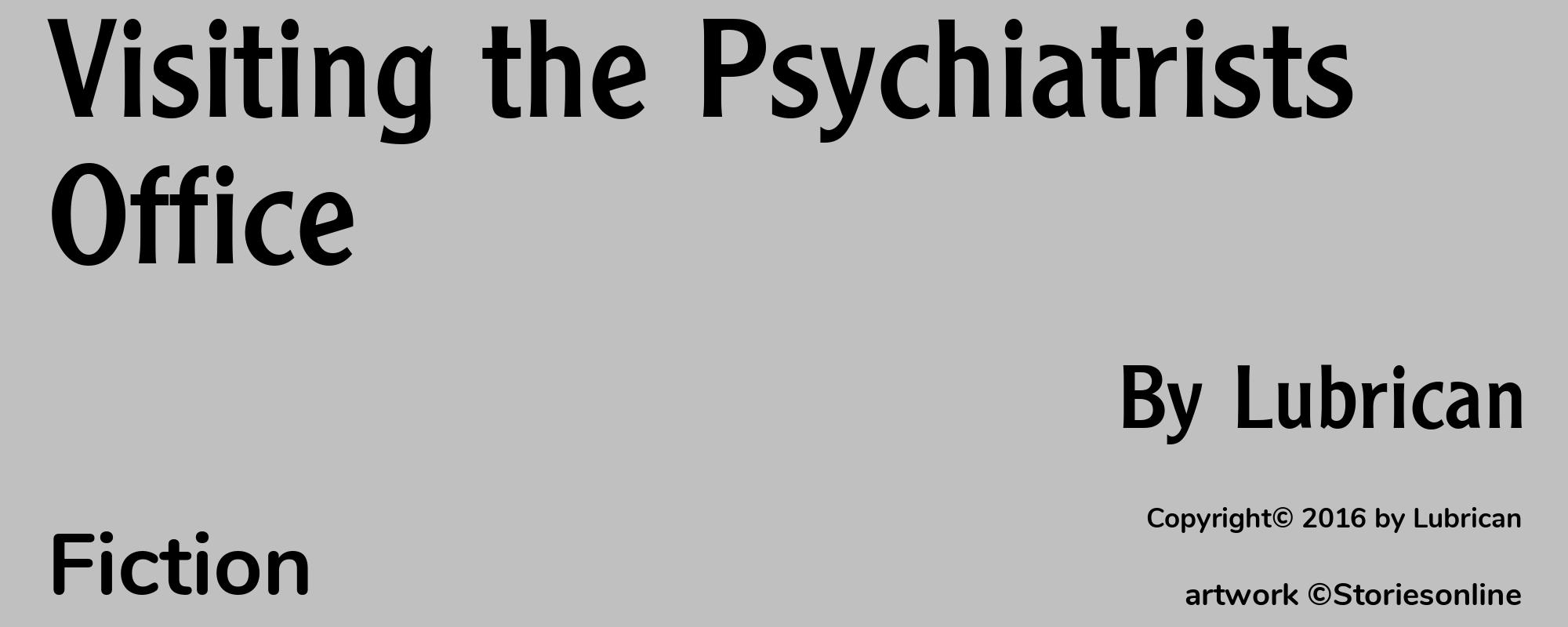 Visiting the Psychiatrists Office - Cover