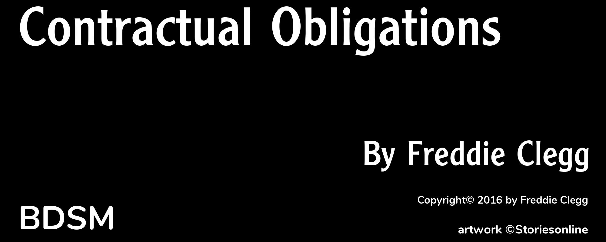 Contractual Obligations - Cover