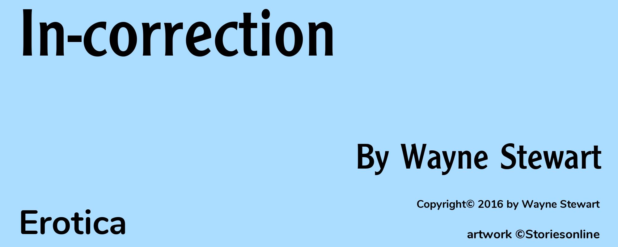 In-correction - Cover