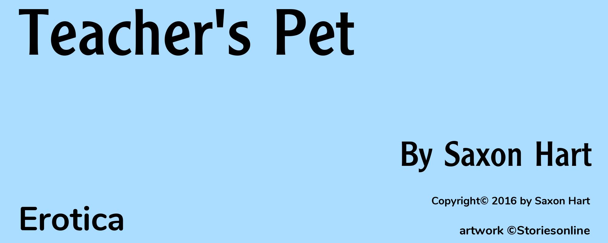 Teacher's Pet - Cover