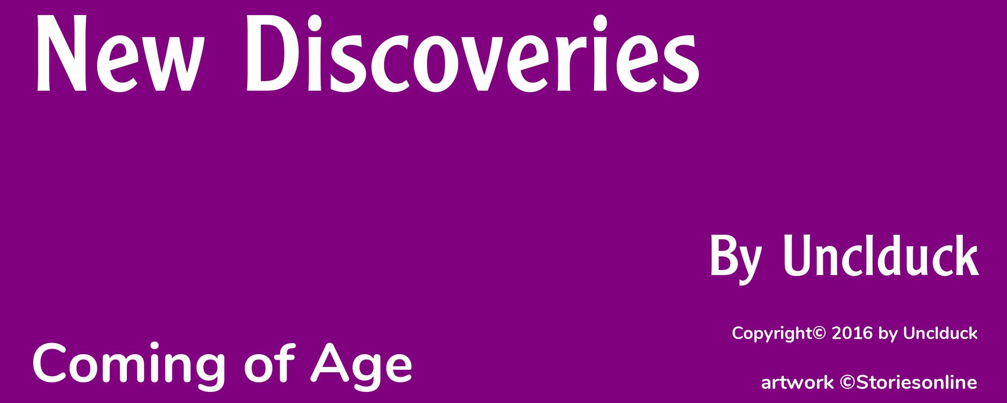 New Discoveries - Cover