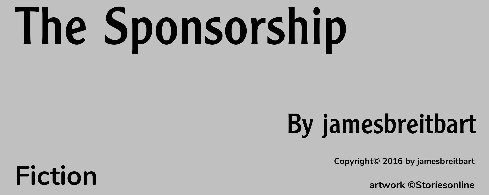 The Sponsorship - Cover