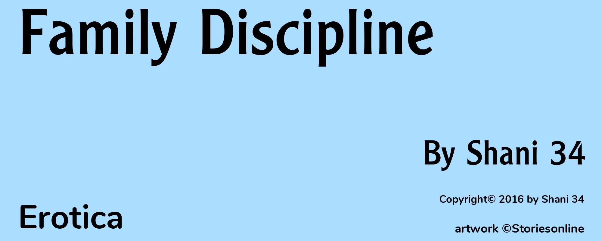 Family Discipline - Cover