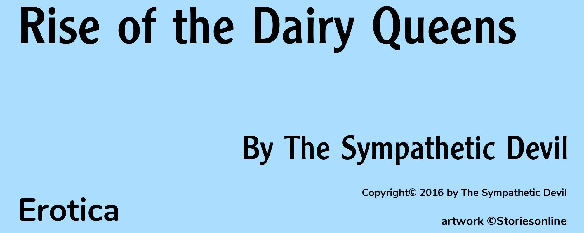 Rise of the Dairy Queens - Cover